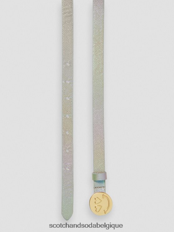 accessoires Scotch & Soda ceinture visage heureux- Scotch and Soda parfum métallique 6BZRBF772