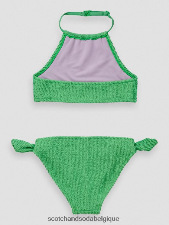 vêtements Scotch & Soda bikini dos nu froissé- Scotch and Soda Liﾨﾨge perruche 6BZRBF771