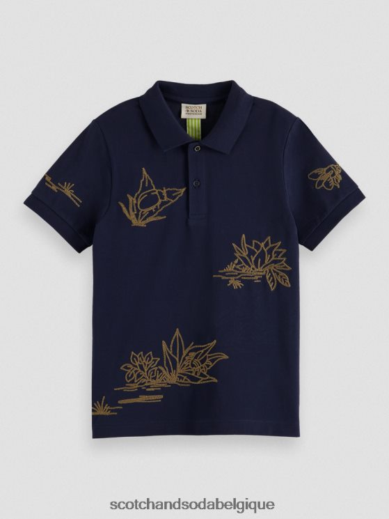 vêtements Scotch & Soda polo brodé- Scotch and Soda femme nuit 6BZRBF779