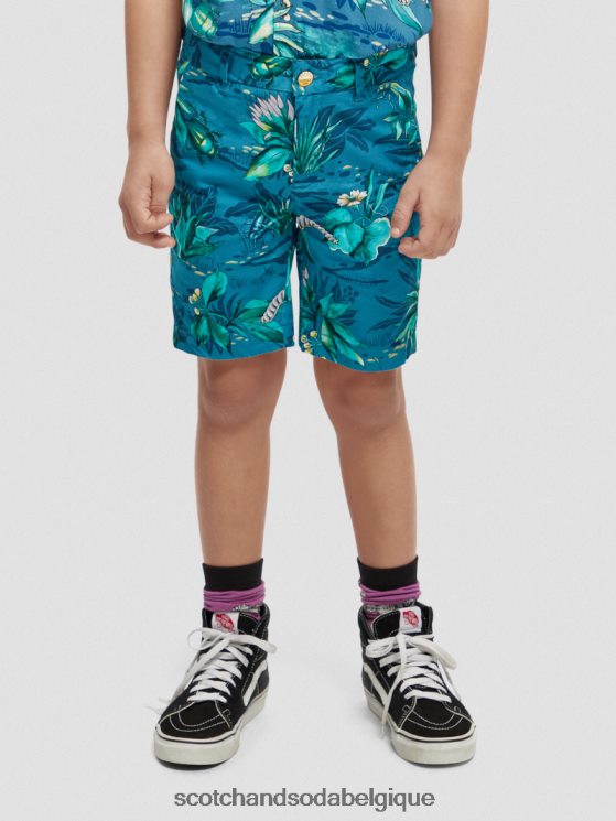 vêtements Scotch & Soda short chino mi-long imprimé- Scotch and Soda parfum des bugs partout 6BZRBF808