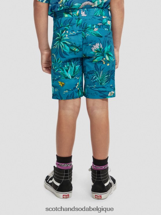 vêtements Scotch & Soda short chino mi-long imprimé- Scotch and Soda parfum des bugs partout 6BZRBF808