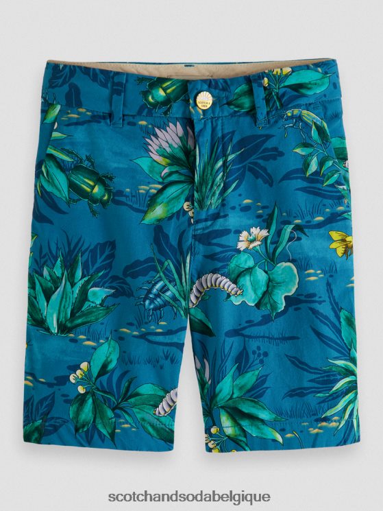 vêtements Scotch & Soda short chino mi-long imprimé- Scotch and Soda parfum des bugs partout 6BZRBF808