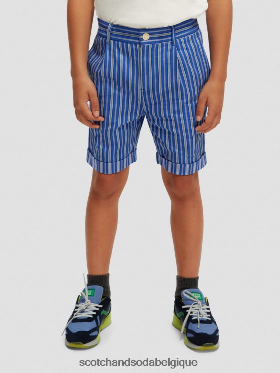vêtements Scotch & Soda short chino semi-élastiqué- Scotch and Soda shop near me bande bleue 6BZRBF810