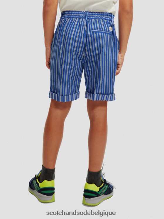 vêtements Scotch & Soda short chino semi-élastiqué- Scotch and Soda shop near me bande bleue 6BZRBF810