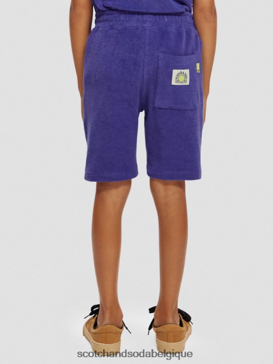 vêtements Scotch & Soda short en molleton tricoté- Scotch and Soda shop online violet 6BZRBF809