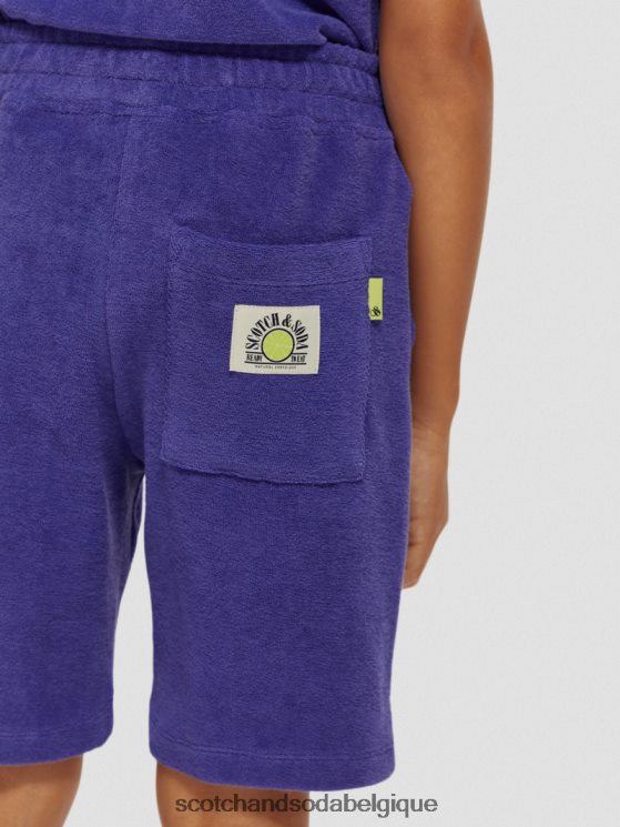 vêtements Scotch & Soda short en molleton tricoté- Scotch and Soda shop online violet 6BZRBF809