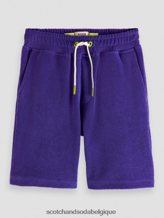 vêtements Scotch & Soda short en molleton tricoté- Scotch and Soda shop online violet 6BZRBF809