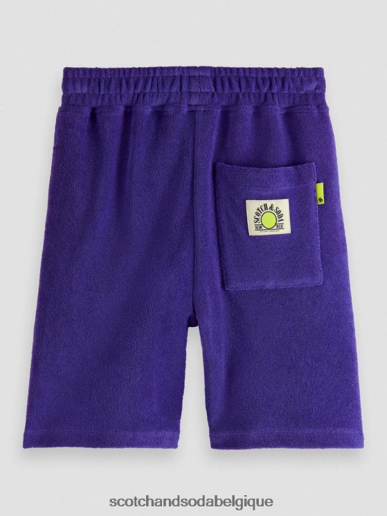 vêtements Scotch & Soda short en molleton tricoté- Scotch and Soda shop online violet 6BZRBF809