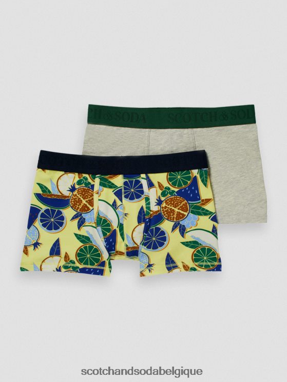 vêtements Scotch & Soda Lot de 2 boxers en coton bio- Scotch and Soda shop near me fruits partout 6BZRBF801