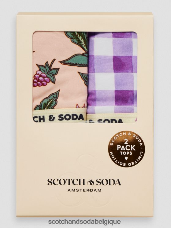 vêtements Scotch & Soda Lot de 2 brassières- Scotch and Soda shop online combiner un 6BZRBF764