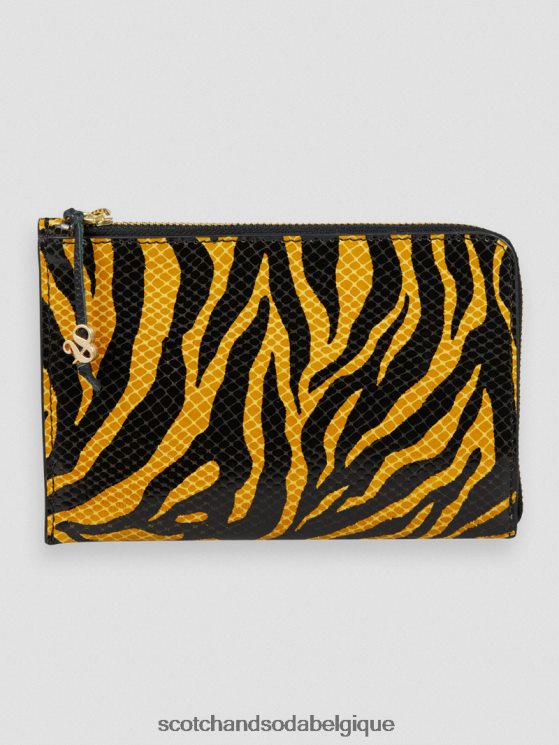 accessoires Scotch & Soda portefeuille de voyage en cuir- Scotch and Soda outlet combo k 6BZRBF271