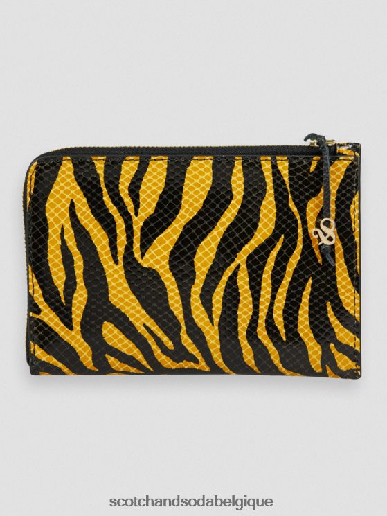 accessoires Scotch & Soda portefeuille de voyage en cuir- Scotch and Soda outlet combo k 6BZRBF271