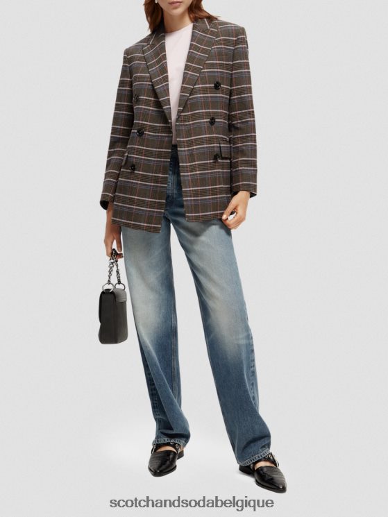 vêtements Scotch & Soda blazer à double boutonnage Heritage- Scotch and Soda shop near me pop du patrimoine 6BZRBF180