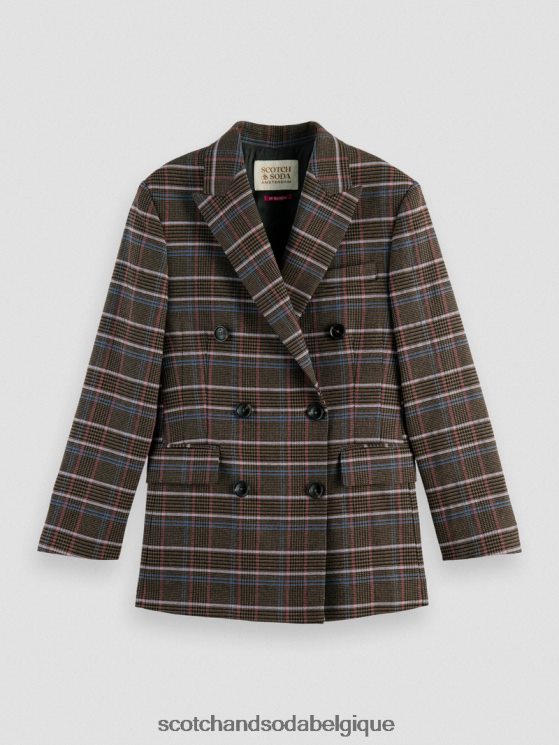 vêtements Scotch & Soda blazer à double boutonnage Heritage- Scotch and Soda shop near me pop du patrimoine 6BZRBF180