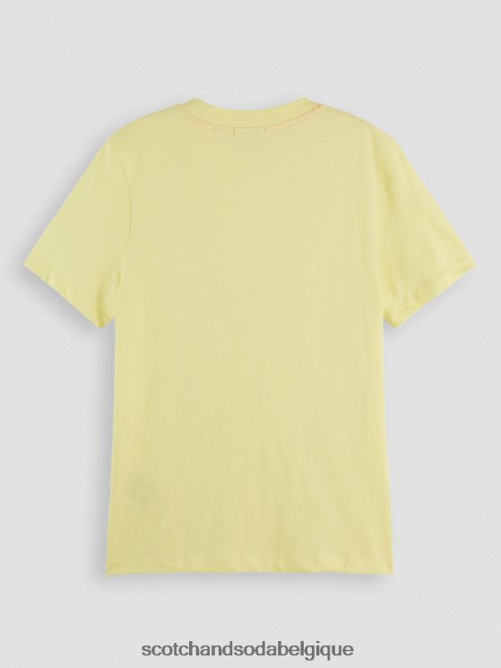 vêtements Scotch & Soda t-shirt coupe classique- Scotch and Soda Liﾨﾨge Popcorn 6BZRBF105