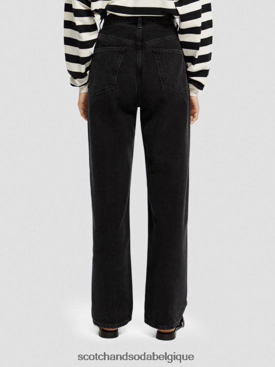 vêtements Scotch & Soda jean coupe boyfriend ultra ample taille haute The Fling- Scotch and Soda Liﾨﾨge excès 6BZRBF231