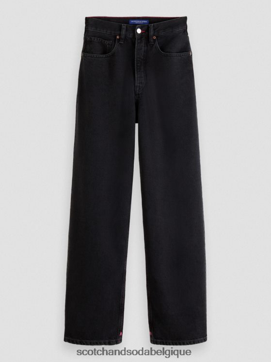 vêtements Scotch & Soda jean coupe boyfriend ultra ample taille haute The Fling- Scotch and Soda Liﾨﾨge excès 6BZRBF231