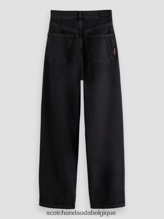 vêtements Scotch & Soda jean coupe boyfriend ultra ample taille haute The Fling- Scotch and Soda Liﾨﾨge excès 6BZRBF231