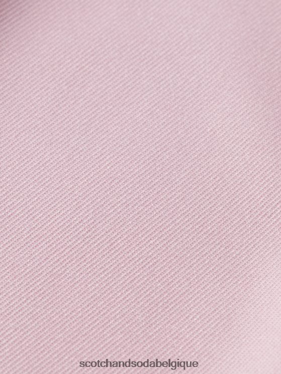 vêtements Scotch & Soda le pantalon large taille haute edie- Scotch and Soda femme lavande 6BZRBF158
