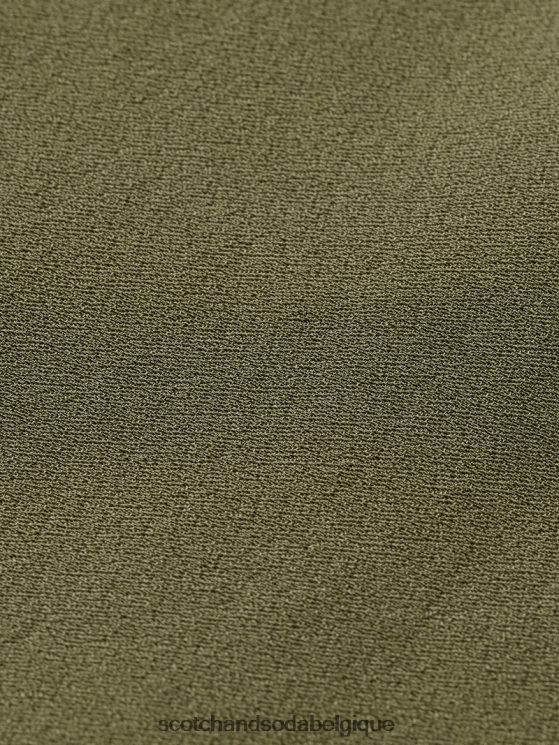 vêtements Scotch & Soda pantalon de jogging facile- Scotch and Soda Namur vert armée 6BZRBF148