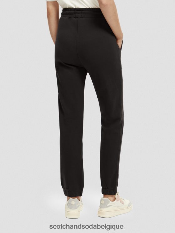 vêtements Scotch & Soda pantalon de survêtement graphique- Scotch and Soda shop online noir 6BZRBF170