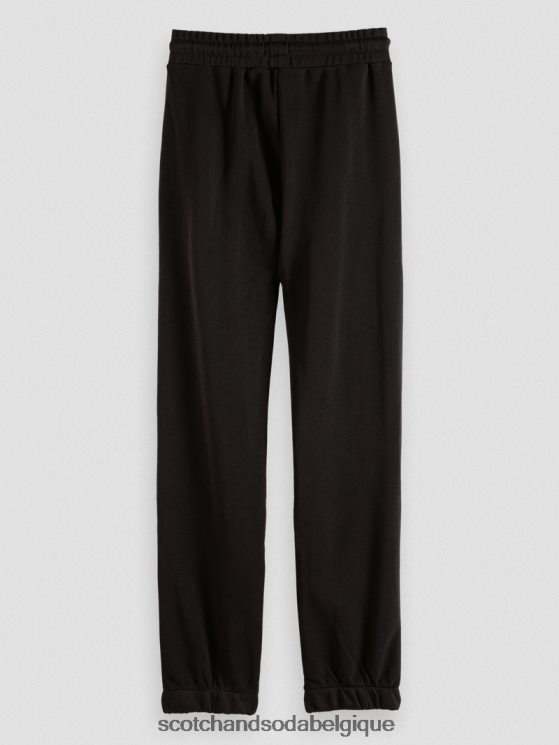 vêtements Scotch & Soda pantalon de survêtement graphique- Scotch and Soda shop online noir 6BZRBF170