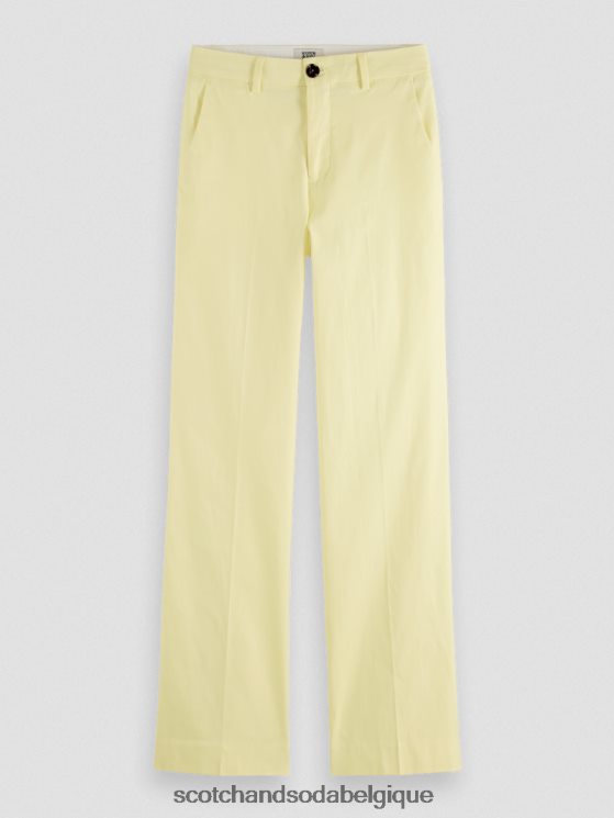 vêtements Scotch & Soda pantalon large taille haute en lin mélangé edie- Scotch and Soda shop near me Popcorn 6BZRBF162