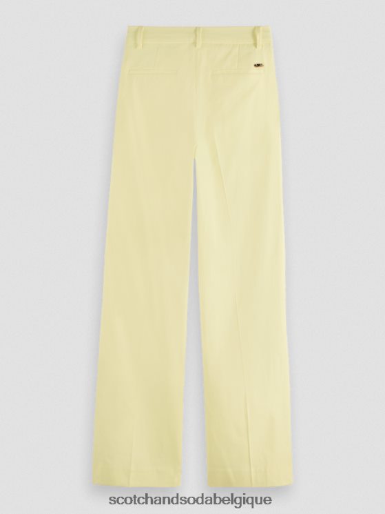 vêtements Scotch & Soda pantalon large taille haute en lin mélangé edie- Scotch and Soda shop near me Popcorn 6BZRBF162