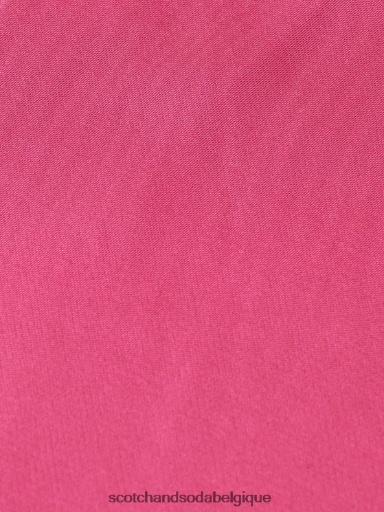 vêtements Scotch & Soda combinaison à col en V et dos nageur- Scotch and Soda Bruxelles punch rose 6BZRBF30