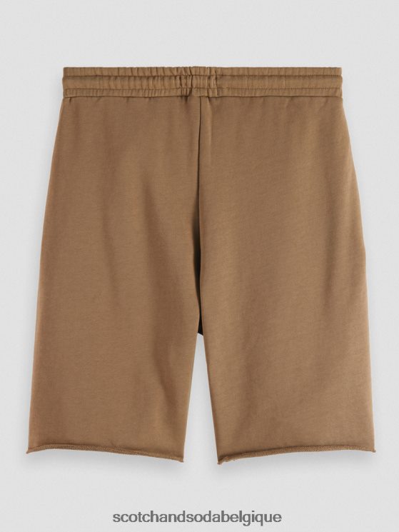 vêtements Scotch & Soda short en coton biologique- Scotch and Soda Liﾨﾨge taupe 6BZRBF249