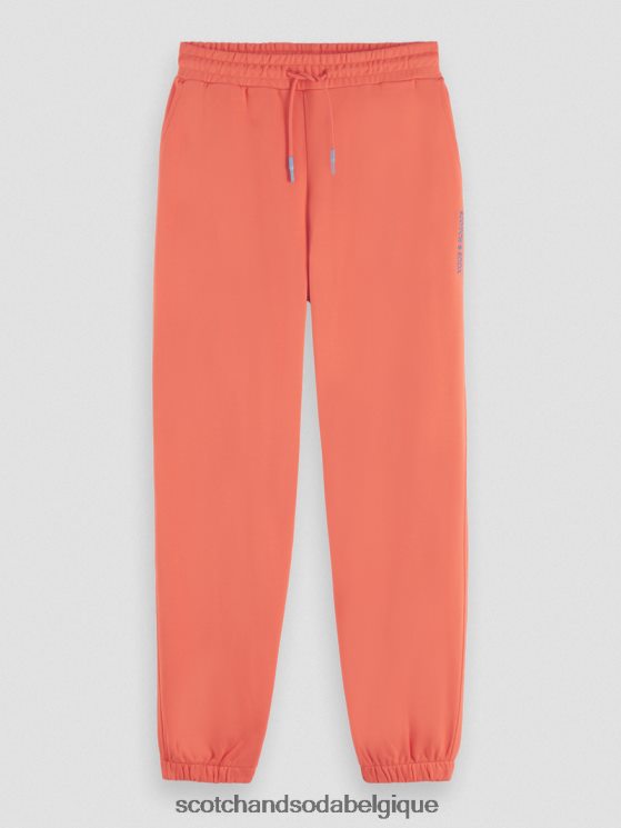 vêtements Scotch & Soda pantalon de survêtement en coton biologique- Scotch and Soda shop near me hibiscus 6BZRBF207