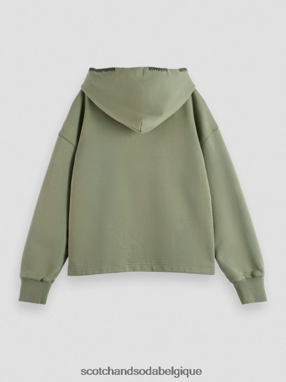 vêtements Scotch & Soda sweat à capuche ample à motif artistique- Scotch and Soda parfum armée 6BZRBF214