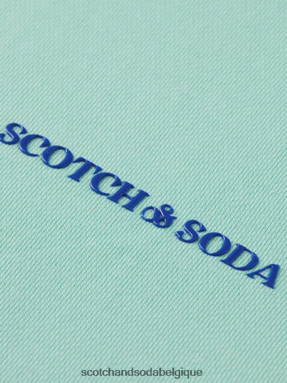 vêtements Scotch & Soda sweat à col rond en coton biologique- Scotch and Soda Namur baie 6BZRBF193