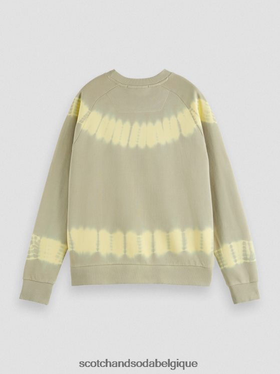 vêtements Scotch & Soda sweat-shirt tie-dye coupe décontractée- Scotch and Soda Belgique grès 6BZRBF227