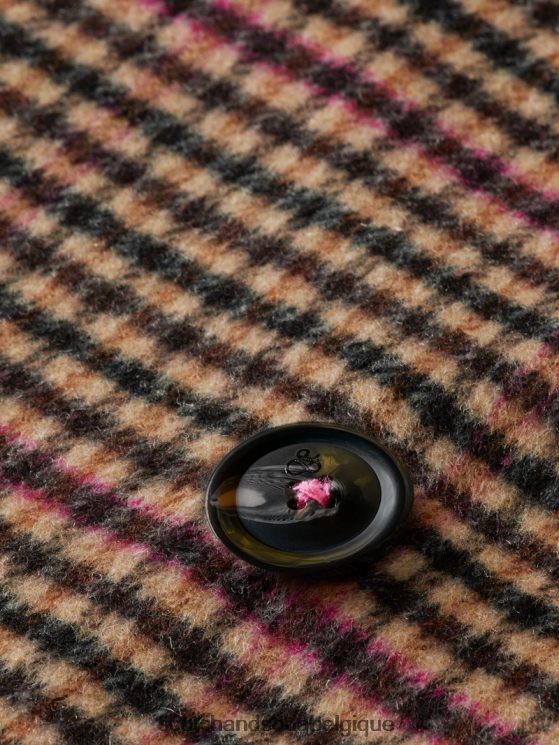 vêtements Scotch & Soda manteau à double boutonnage en laine mélangée- Scotch and Soda Liﾨﾨge pop du patrimoine 6BZRBF141