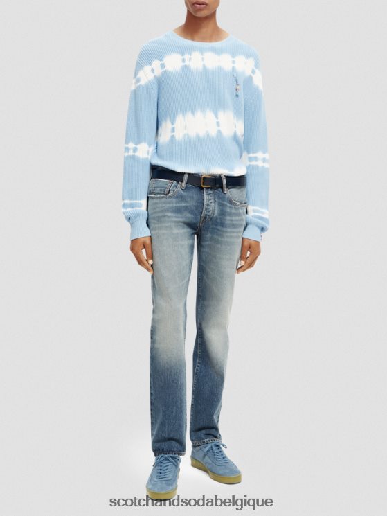 accessoires Scotch & Soda ceinture en cuir- Scotch and Soda Bruxelles marin 6BZRBF723