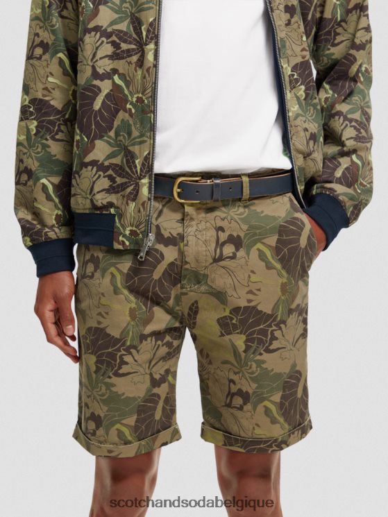 accessoires Scotch & Soda ceinture en cuir- Scotch and Soda Liﾨﾨge marine 6BZRBF717