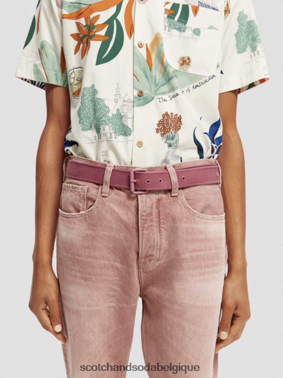 accessoires Scotch & Soda ceinture en toile- Scotch and Soda parfum dahlia 6BZRBF709