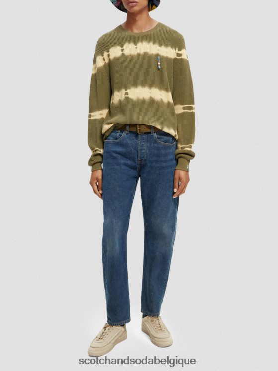 accessoires Scotch & Soda ceinture en toile- Scotch and Soda shop near me kaki 6BZRBF711