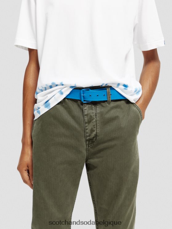 accessoires Scotch & Soda ceinture en toile- Scotch and Soda shop online iris bleu 6BZRBF710