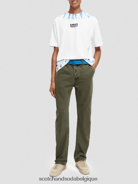 accessoires Scotch & Soda ceinture en toile- Scotch and Soda shop online iris bleu 6BZRBF710