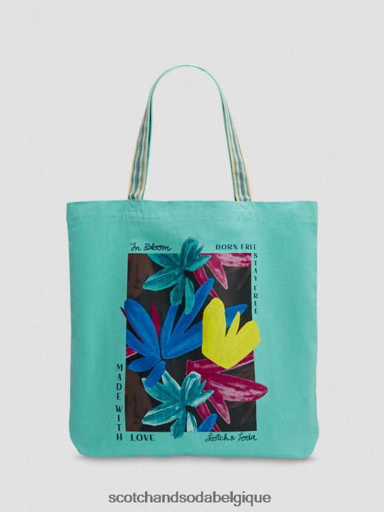 accessoires Scotch & Soda sac fourre-tout en toile- Scotch and Soda Belgique baie 6BZRBF704