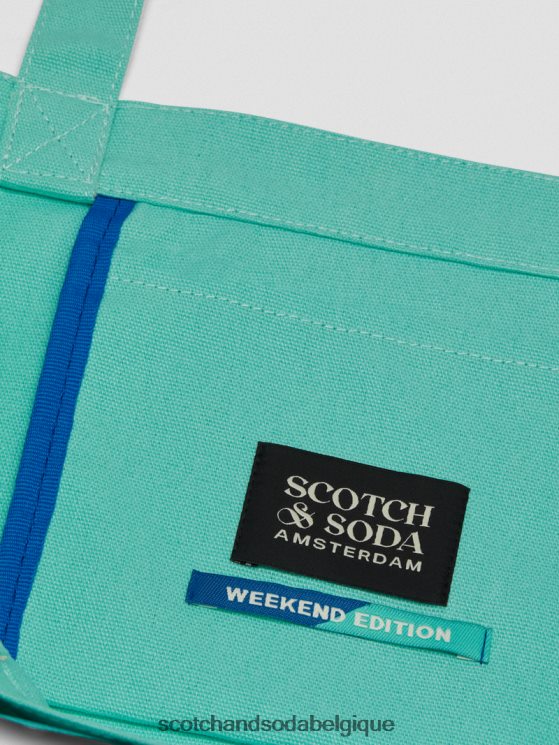 accessoires Scotch & Soda sac fourre-tout en toile- Scotch and Soda Belgique baie 6BZRBF704