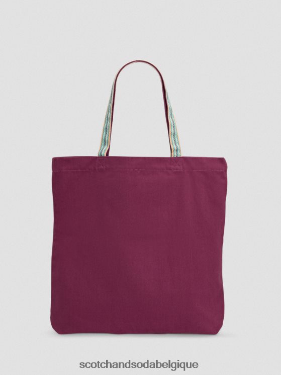 accessoires Scotch & Soda sac fourre-tout en toile- Scotch and Soda femme dahlia 6BZRBF698