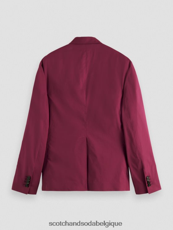 vêtements Scotch & Soda blazer léger à double boutonnage- Scotch and Soda Namur dahlia 6BZRBF661