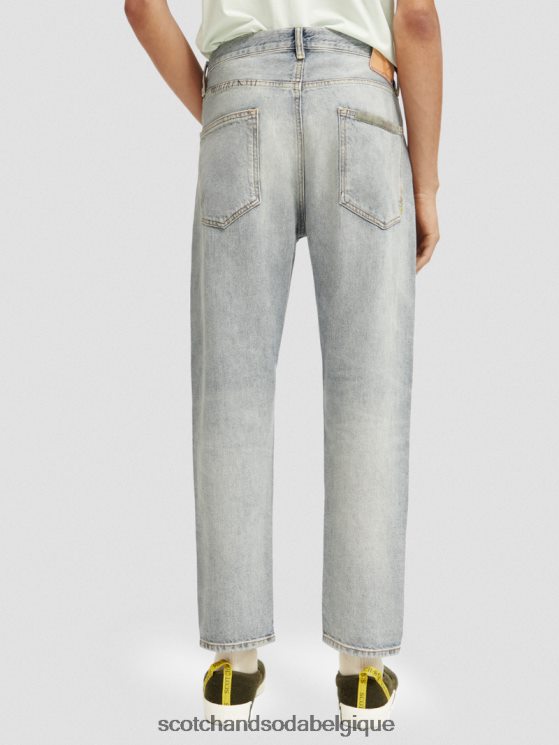 vêtements Scotch & Soda jean ample coupe fuselée en chanvre mélangé de qualité supérieure The Dean- Scotch and Soda Namur chercheur de paix 6BZRBF589