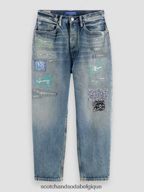 vêtements Scotch & Soda jean coupe super décontractée The Strand Premium- Scotch and Soda Belgique nouveau grunge 6BZRBF578