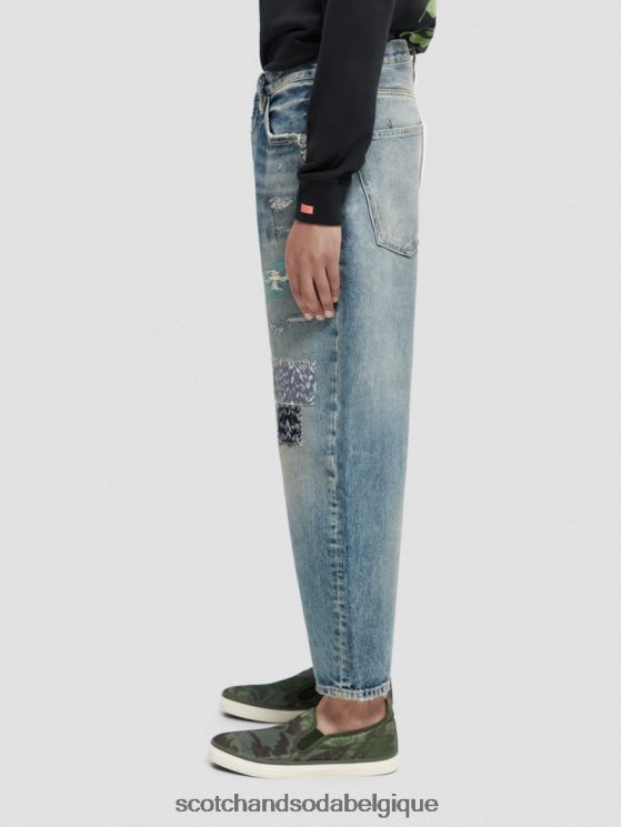 vêtements Scotch & Soda jean coupe super décontractée The Strand Premium- Scotch and Soda Belgique nouveau grunge 6BZRBF578