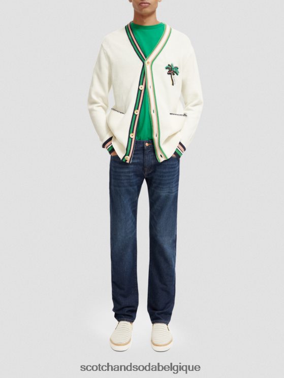 vêtements Scotch & Soda jean slim classique ralston- Scotch and Soda Bruxelles goutte de pluie sombre 6BZRBF579