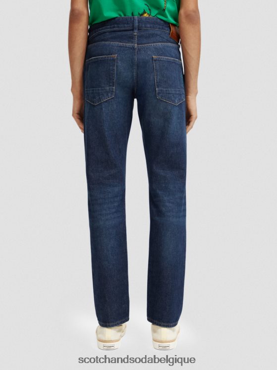 vêtements Scotch & Soda jean slim classique ralston- Scotch and Soda Bruxelles goutte de pluie sombre 6BZRBF579